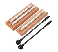 YOSADIER 2Sets Wooden Hand Chimes with Mallet of Percussion Instruments for Meditation Yoga Sound Therapy for Mindfulness Practices and Live Performances