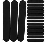 YOSADIER 30pcs Black Velvet Single Pen Pouch Thickened Pen Storage Bags round Shape Suitable for Gift Packaging and Office Organization