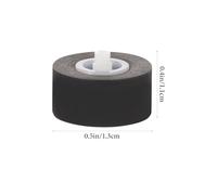 YOSADIER 3pcs Pinch Roller for Audio Video Recorders Rubber Bearing Roller Replacement for Cassette Deck Tape Recorder Radio Supplies Compact Design