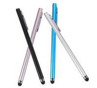 YOSADIER 4Pcs Capacitive Stylus Pens High Sensitivity Touch Screen Pen for Phones Tablets Precise Positioning and Wide Compatibility Easy to Hold Black Silver Blue