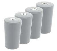 YOSADIER 4pcs Roller Shutter Stoppers Replacement Parts for Vertical Blinds Wear Resistant Window Blind Stops Fit Webbing and Crank Handle Rollers Gray