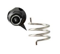 YOSADIER 4pcs Steel Disc Brake Caliper Springs for Road and Mountain Bikes, High Elastic Force and Convenient to Use, Silver Bicycle Brake Return Springs Replacement Parts