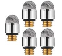 YOSADIER 5 Pcs Conductive Fiber Tip Stylus Pen Replacement Universal 6.0mm Mesh Pen Tips for Capacitive Touch Screens Compatible for Tablets and Laptops