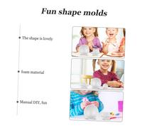 YOSADIER 5 Sets Solar System Foam Ball Craft Kit for DIY Painting Model Creative Decorative Balls for Art Projects Educational Space Planets