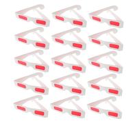 YOSADIER 50pcs Red Glasses for Lightweight Ergonomic Fit Valentines Day Party Favors Classroom Rewards Colorful Visual Experience
