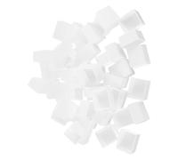 YOSADIER 75pcs Empty Watercolor Paint Half Pans Set, 2ml Mini Plastic Palettes for DIY Watercolor and Acrylic Painting, Portable Paint Storage for Artists and Travel