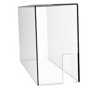 YOSADIER Acrylic Dustproof Protective Case for Switch OLED and Standard Models, Game Console Storage Box with Controller Protection, Game Machine Display Cover