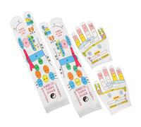 YOSADIER Acupressure Foot Massage Socks Set Zen Reflexology Tools Plantar Relief Hand Massager for Men