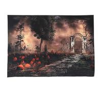 YOSADIER Backdrop Practical Photo High with Definition Cloth Halloween Painting and Professional Design for Photography Background Home and Hotel Halloween Party