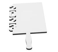 YOSADIER Blank Sublimation Photo Frame DIY Graduation Table Decor Double Sided Lightweight Portable Picture Frame for Heat Transfer Crafting
