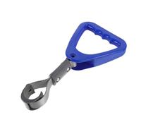 YOSADIER Blue Triangle Handle Ring Mobility Aid for Elderly Disabled Convenient Hand Grip for Public Transport Vehicle Support Grip for Buses Subways