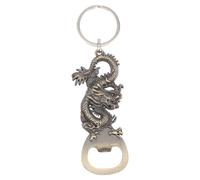 YOSADIER Creative Shark Bottle Opener Keychain Made of Sturdy Zinc Alloy with Multipurpose Design, Practical for Employee Welfare and Travel Commemoration, Stylish Car Key Ornament Chain