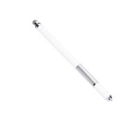 YOSADIER Double End Capacitive Stylus Pen for Tablets and Laptops, Slim Lightweight Metal Disc Stylus, for Drawing and Drawing Apps, White Touchscreen Pen for Precision Handwriting