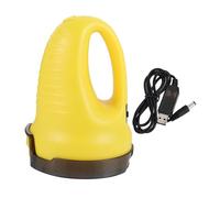 YOSADIER Electric Snow Removal Tool for Car with Abs Material and Electronic Design, Yellow Ice Scraper to Remove Frost Efficiently in Winter for Car Windows and Windscreens