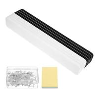 YOSADIER Felt Pin Board Strips and Sturdy Felt Bulletin Board 8 Pcs with Push Pins Gentle on Hands Easy to Mount and Withstand Repeated for Office and Classroom Use for Notes and Messages