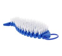 YOSADIER Fish-shaped Nano Barbell Brush Foldable Design Soft Bristles Effective Barbell Maintenance Fitness Equipment Cleaning Portable