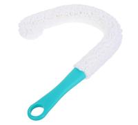 YOSADIER Flexible Wine Decanter Brush 42cm Green Handle - Bendable Wine Glass Cleaner Brush for High Stem Glasses and Bottles - Multi-purpose Bottle and Decanter Cleaning Tool