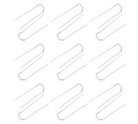YOSADIER Floral Pins for Wreath Making 150Pcs Galvanized M-Shaped Stakes for Garden Use and Plant Arrangements