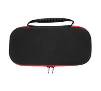 YOSADIER Game Console Carry Case Handheld Storage Bag with Four Corner Protection Soft Interior Compact Lightweight for Switch Console Accessories Storage Red