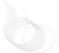 YOSADIER Glasses Repair String Eyeglass Fixing Thread with Medium Size Groove for Optical Shop Use Includes Screwdriver Suitable for Sports and Reading