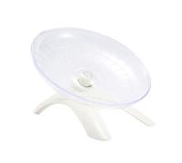 YOSADIER Hamster Flying Saucer 8 Inch Large Silent Running Disc for Hedgehogs and Chinchillas Plastic Exercise Wheel with Injury Prevention Suitable for Indoor Play