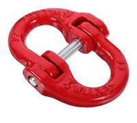 YOSADIER Heavy Load 3.2T Alloy Steel Coupling Link Double Ring Connector for Crane Lifting and Mechanical Coupling Applications