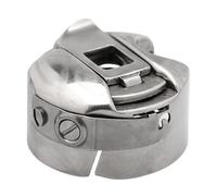 YOSADIER Industrial Sewing Machine Bobbin Case Replacement for 2pcs Old Or Broken Bobbin Case, Made of Sturdy Steel Silver Finish, Prevents Tangling, Suitable for Sewing Machines