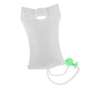 YOSADIER Inflatable Shower Bag for Bedridden Bedside Shampoo Basin Hair Washing Sprinkler Leakproof Water Bag