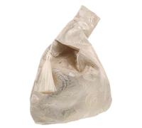 YOSADIER Japanese Knot Purse Small Evening Bag Fabric Wristlet with Exquisite Stitching and Practical Size, for Bridesmaids and Party Use