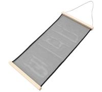 YOSADIER Jewelry Organizer with Mesh Fabric and Large Capacity, Wood Material Earring Holder for Home and Store