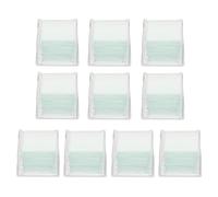 YOSADIER Microscope Cover Slips Glass 22x22mm Square 1000 Pieces Vacuum Packed 10 Boxes for Laboratory Use