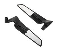 YOSADIER Motorcycle Rearview Side Mirror Set with Invisible Wing Mirror Design, Easy to Install Metal and Plastic Construction, Universal Fit for Handlebar Use on Motorcycles and Atvs