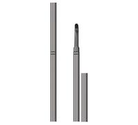 YOSADIER Nail Art Brush Easy to Hold Nail Painting Pen Aluminum Tube 2pcs Nylon Wool Lightweight for Beginners for Experts