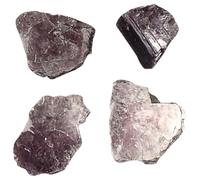 YOSADIER Natural Purple Mica Ore Rough Specimen for Teaching and Study Insulating High Temperature Resistant Mineral Sample for Geography and Archaeology Research