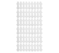 YOSADIER Plastic Garden Fence 6 Pcs Pet Puppy Exercise Pen Sturdy Portable Panels Outdoor Yard Animal Barrier