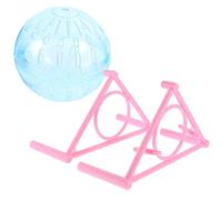 YOSADIER Plastic Hamster Running Ball Toy for Small Pets, 12cm | Smooth Rounded Edges, Burr Free Finish, Suitable for Mice and Hedgehogs, Playful Exercise Use Random Color