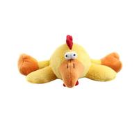 YOSADIER Plush Chicken Dog with Sound Making Feature, Yellow Squeaky Chew for Dogs and Puppies, Sturdy Plush Material Designed to Reduce Destructive Behaviour during Pet Playing and Chewing