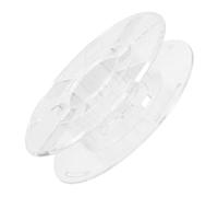 YOSADIER Portable 3D Printing Filament Extension Cable Reel Cord Spool Organizer Convenient Plastic Storage for On-the-go Use, Lightweight 0.25kg Cable Management Solution