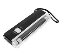 YOSADIER Professional Cash Detector Portable Currency Checker with UV LED Flashlight Compact Mini Travel Currency Detector for Banknotes and Credit Cards Lightweight PP Material