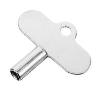 YOSADIER Radiator Bleed Valve Key Triangle Socket Metal Radiator Vent Key Small Size Water Bleeding Tool for Central Heating Systems