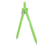 YOSADIER Reusable Green Plastic Compasses for Blind Users with User-Friendly Design and Resistant to Breakage, Drafting Tool for Accurate Circle Drawing and Examination Use