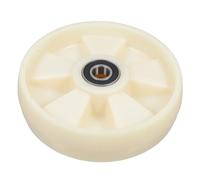 YOSADIER Rotating Nylon Pallet 200x50mm with 47mm Axle and Ball Bearings for Manual Pallet Truck Replacement