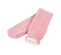 YOSADIER Rubber Hot Water Bottle with Plush Knitted Cover for Winter Use, Heat Preservation and Hot or Cold Therapy, Skin-Friendly and Smooth to Touch, for Shoulder, Neck, and Waist Relief