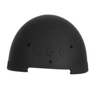 YOSADIER Silicone Protective Case for Compact Smart Speaker, Anti-fall Loudspeaker Cover with Full Wrap, Wear-resistant Outdoor Portable Speaker Sleeve in Black