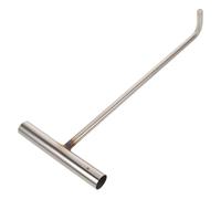 YOSADIER T-Shaped Manhole Hook Heavy Duty Solid Steel Lifter for Sewer Cleaning and Rolling Door Operations with Multi-Purpose Use