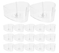 YOSADIER Tea Light Candle Cup Holders Plastic and Aluminium Heart Shape with Wicks Reusable and Easy to Store for DIY Candle Making Suitable for Pocket or Bag Storage