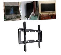 YOSADIER Tv Wall Bracket for LCD Plasma Tvs Integrated Mount with Safety Locking Screw for Secure Installation for Home Use