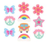 YOSADIER Vintage Cartoon Brooch Pin Metal and Silicone Material 10pcs Easy to Put or Take, Creative Small Gift Accessory for Clothing Decoration and Bag Badges