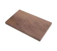 YOSADIER Walnut Hardwood Lumber Board Coffee Colour Aromatic Wood Scent Scratch Resistant Natural Walnut Wood Panel for Architectural Models and Living Areas 9.84x5.91x0.79in