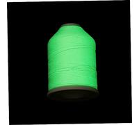 YOSADIER White Polyester Embroidery Thread Glow-in-the-Dark Multi-Function Sewing Thread Can Be Cut Freely for Bedroom Tassels and Daily Use Stitching